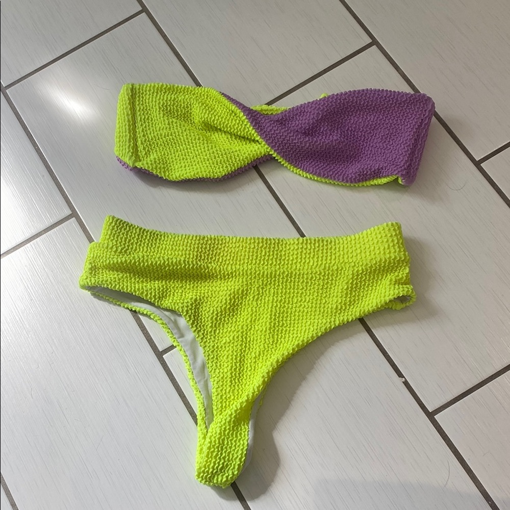 Vibrant Two-Piece Bikini Set